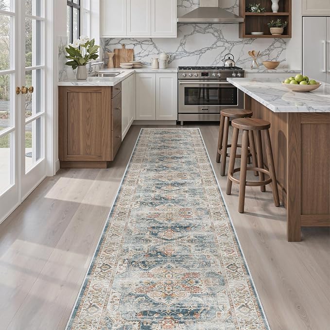 Madane Washable Runner Rugs 2x12 Long - Image 8