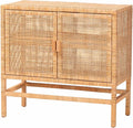 Bali & pari Vivan Natural Rattan Storage Cabinet by balipari