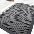 OLANLY Front Door Mat Outside Entrance, Waterproof Heavy-Duty Doormat | 29.5x17 by OLANLY