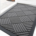 OLANLY Front Door Mat Outside Entrance 33x21, Waterproof Heavy-Duty Doormat | by OLANLY