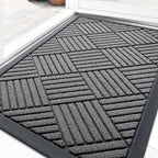 OLANLY Front Door Mat Outside Entrance 33x21, Waterproof Heavy-Duty Doormat | by OLANLY