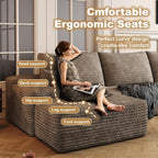 AUGOP 136" Sectional Couches for Living Room Modern Modular Sofa - Image 7