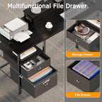 Furologee 66” L Shaped Desk - Image 7
