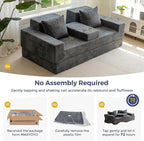MAXYOYO Convertible Sofa Bed, Folding Sleeper Chair - Image 6