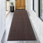 OLANLY Front Door Mat 71x34, Waterproof Heavy-Duty Indoor Outdoor Doormat | Tan by OLANLY