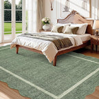 GarveeHome Scalloped Area Rug 4x6 - Image 7