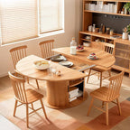Wildhome Extendable Round Dining Table - Image 5