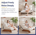 MAXYOYO Adjustable Living Room Chair, 3-Position Bean Bag Chair - Image 4