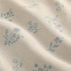 Boho Floral 100% Blackout Curtains 84 Inch 2 Panels Light Blue | Farmhouse - Image 4