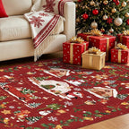 Christmas 2x8 Hallways Runner Rug - Image 2