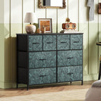 WLIVE Dresser for Bedroom with 8 Drawers, Wide Fabric Dresser for Storage and - Image 8