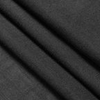 Black Linen Sheer Curtains 54 Inch Length 2 Panel Set Back Tab Pocket Semi - Image 6