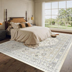 8x12 Area Rugs for Living Room, Large Washable Rug, Dining Room, Low Pile - Image 9