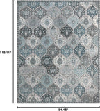 Lahome Moroccan 8x10 Area Rugs for Living Room, Soft Washable Rugs 8x10 | - Image 2
