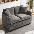 Loveseat Sofa, Comfy Chenille Small Couch by Unknown