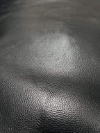 NAT Leathers | Black Pebble Soft Faux Vegan Leather PU | 4 Yards Cut by Yard | - Image 3