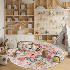 DUKINO 6ft Round Rug, Soft Washable Circle Rug - Image 4