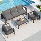 Solaste Aluminum Patio Furniture Set - Image 8