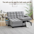 Auvsoce 71" Loveseat Recliner Chair - Image 4