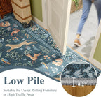 DUKINO 2x4 Rug for Entryway, Animal Washable Runner Rug for Kitchen, Low Pile - Image 8