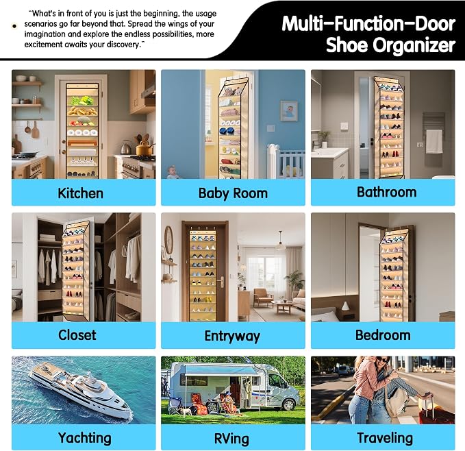 Kotkn 10 Tier Over The Door Organizer - Image 7
