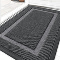 OLANLY Front Door Mat Outside 29.5x17, All-Season Heavy-Duty Rubber Doormat | by OLANLY