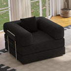 BSHOMGI Folding Sofa Bed, 2 in 1 Convertible Sofas Lounger Comfy Single Chair - Image 7