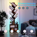 SUNMORY 6 Tier Tree Bookshelf - Image 3