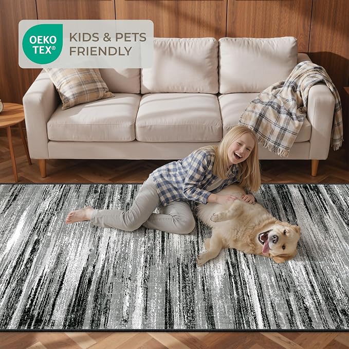 2x10 Runner Rug Non Slip, Washable Hallway Runner Rug, Laundry Room, Soft - Image 9
