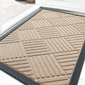 OLANLY Front Door Mat Outside Entrance, Waterproof Heavy-Duty Doormat | 29.5x17 by OLANLY