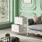 WLIVE White Night Stand, Small Dresser - Image 8