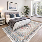 Pink Rugs for Bedroom-5x8 Area Rugs for Living Room, Dining Room, Low Pile - Image 9