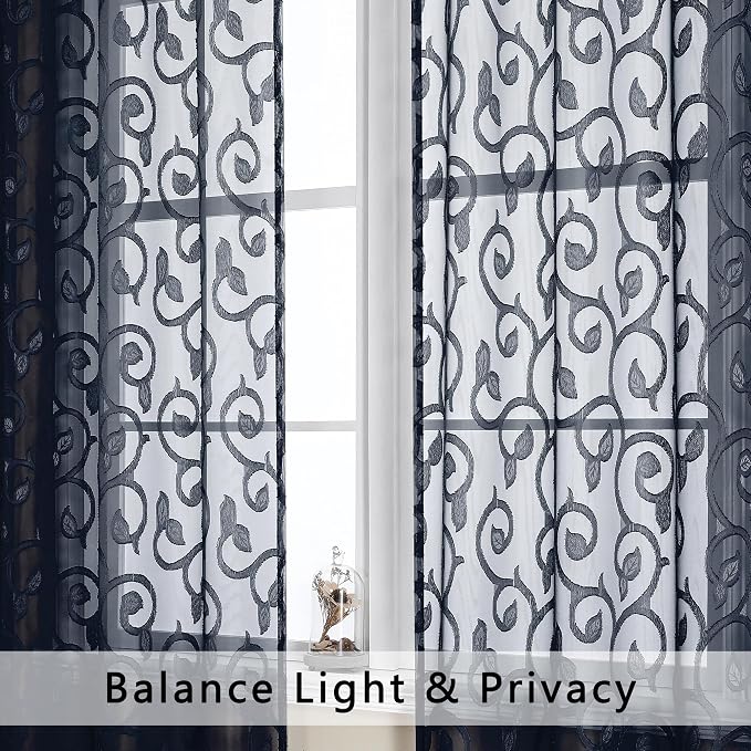 Furman Sheer Curtains 63 inch Length - Image 3