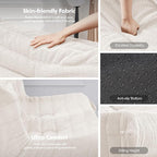 Bean Bag Loveseat Chair Big Sofa Beanbag Chair - Image 6