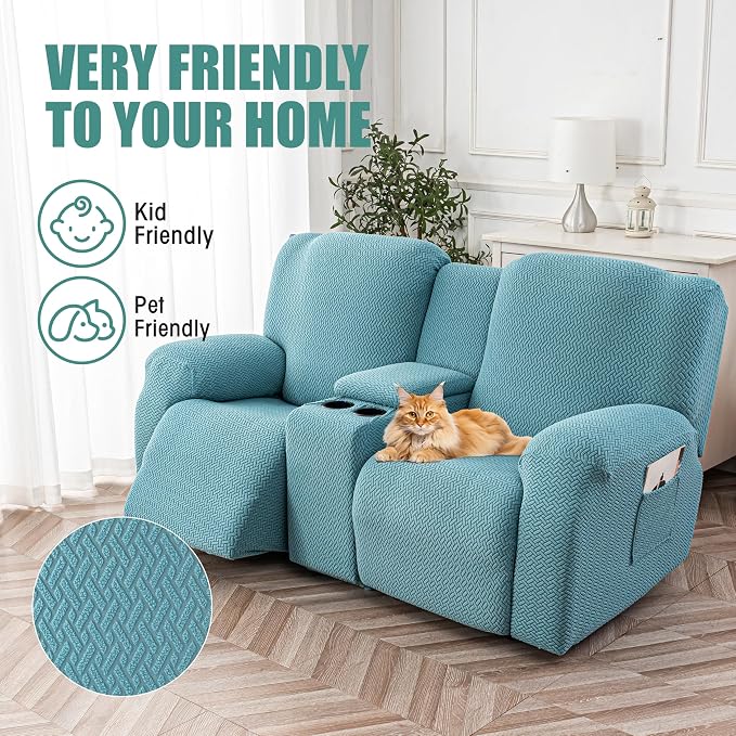 Genina Recliner Loveseat Covers - Image 3