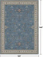 Blue Big Rugs for Living Room - Image 2