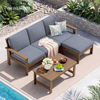 SERWALL Outdoor Ottoman with Cushions - Image 6
