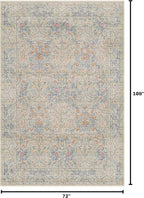 Washable Dining Room Rugs, 6x9 Area Rug - Image 2