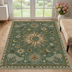 Vacuum-Friendly, 3x5 Washable Area Rug - Image 2