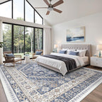 10x14 Area Rugs for Living Room, Large Washable Rug, Dining Room, Low Pile - Image 4
