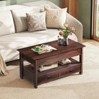 WLIVE Coffee Table, Lift Top Coffee Table - Image 7