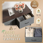 WLIVE Fabric Dresser for Bedroom, Tall Dresser - Image 5
