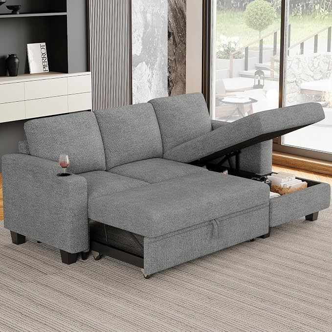 Belffin Sectional Storage Chaise Module - Image 6
