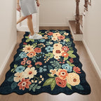 DUKINO 3x4 Rug, Non Slip Floral Washable Area Rug - Image 3