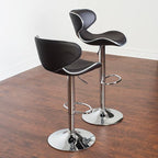 Roundhill Furniture Masaccio Cushioned Leatherette Upholstery Airlift - Image 6