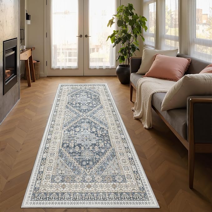 2x5 Rug Runner Non-Slip Washable Rugs - Image 3