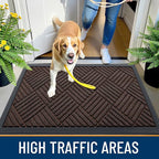 OLANLY Front Door Mat Outside Entrance 59x23, Waterproof Heavy-Duty Doormat | - Image 6