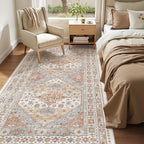 4x8 Rug Non Slip, Washable Hallway Runner Rug, Nursery Room, Soft Runner Rug - Image 3