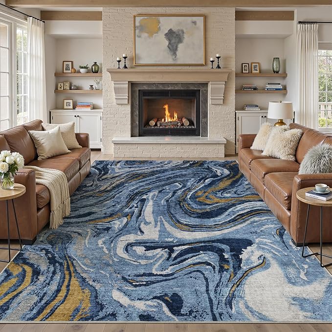 DMOYEST 7x9 Area Rug for Living Room - Image 9