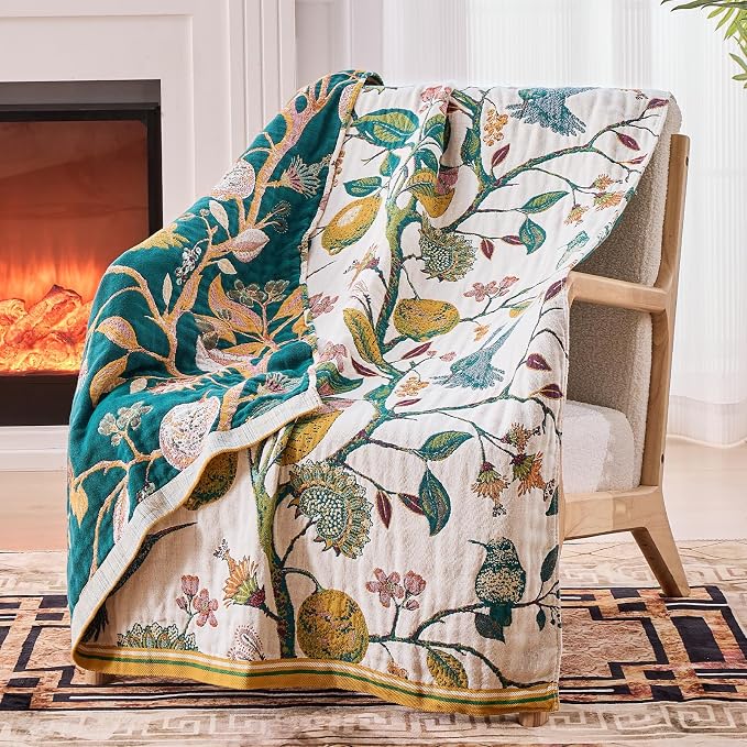 Boho Throw Blanket for Bed - Image 9